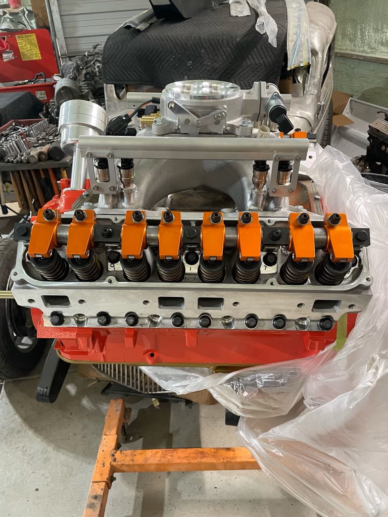 Roadrunner progress engine picture